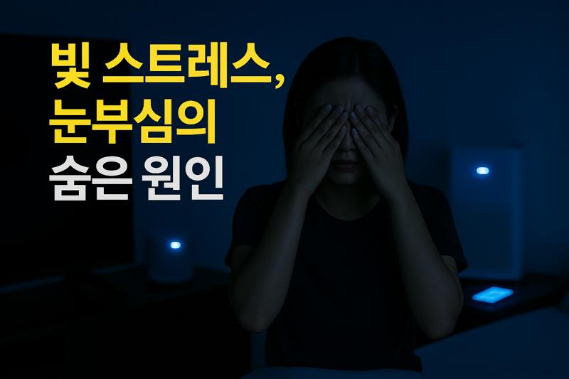 빛 스트레스, 눈부심의 숨은 원인과 제거법