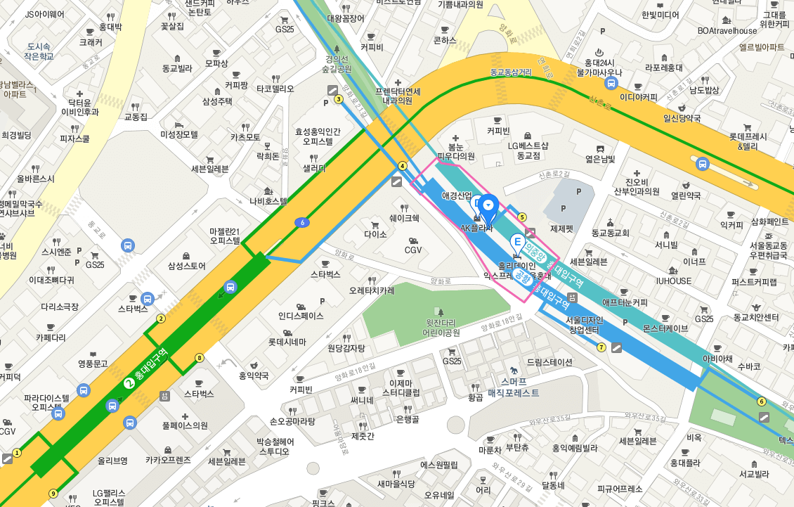 진격의 거인전 전시장 위치