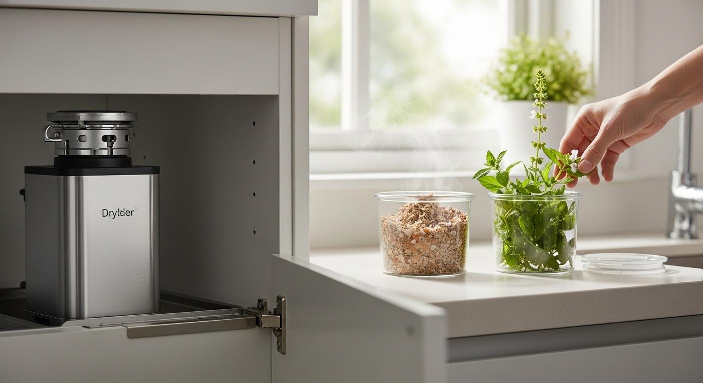 냄새 민감층 건조형 음식물처리기 장단점