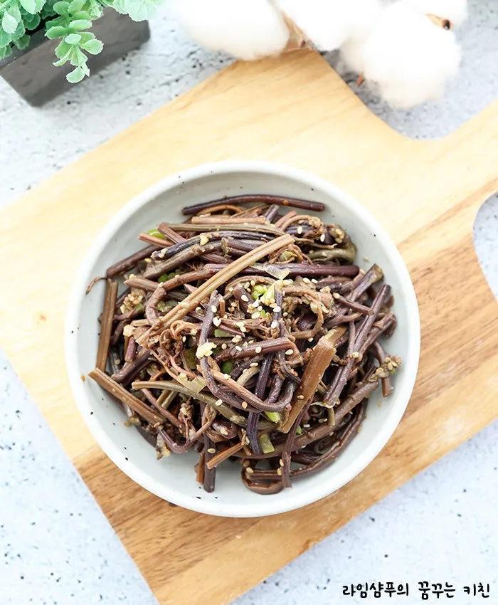 고사리나물 맛있게 하는 법 삶기 무침 요령_6