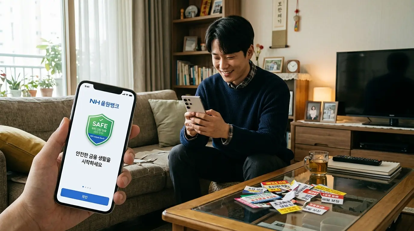 모바일-통합-진단-앱-안전-해결책-확인-사기방어