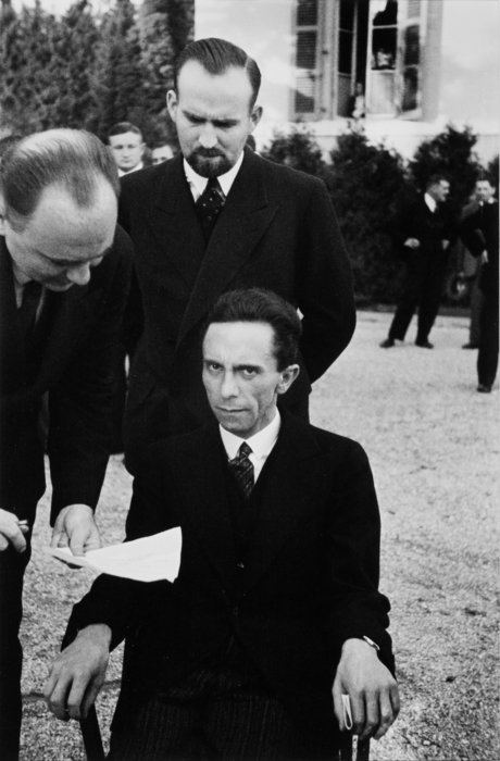 Dr. Joseph Goebbels, Hitler's Minister of Propaganda at the fifteenth session of the League of Nations by Alfred Eisenstaedt