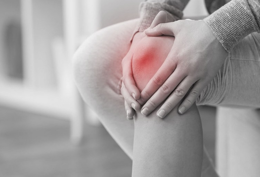 관절염으로 고생하는 모습