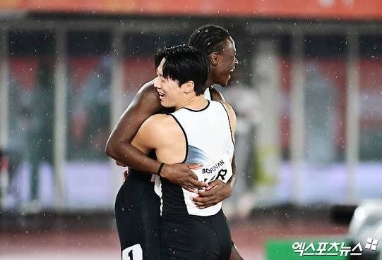 남자 400M 계주 동메달