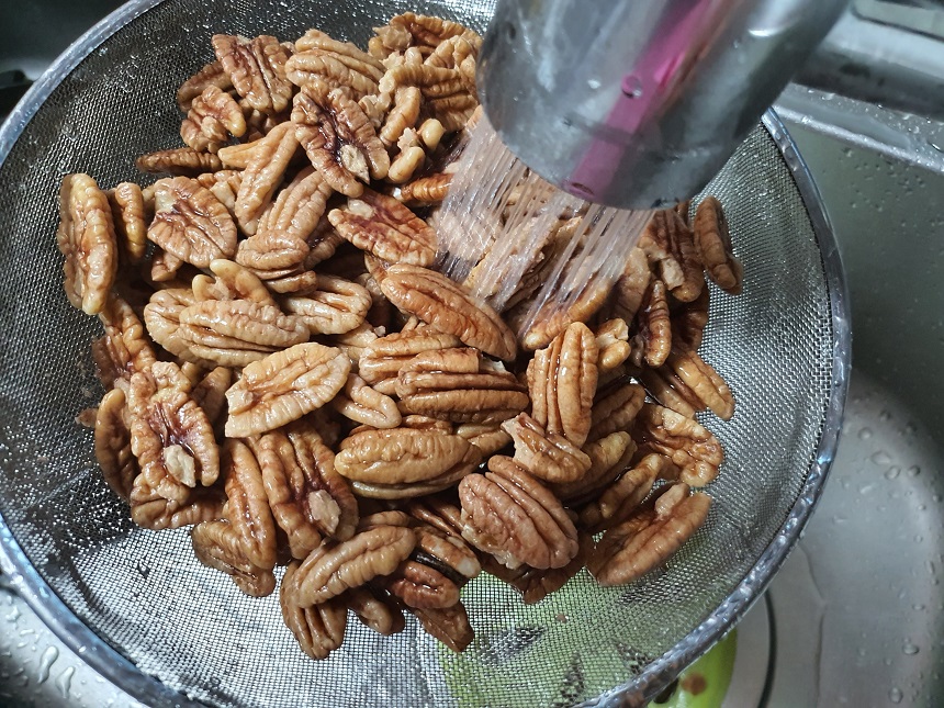 견과류 전처리