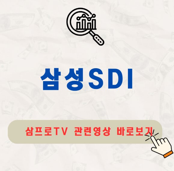 삼성SDI 주가 배당 지급일