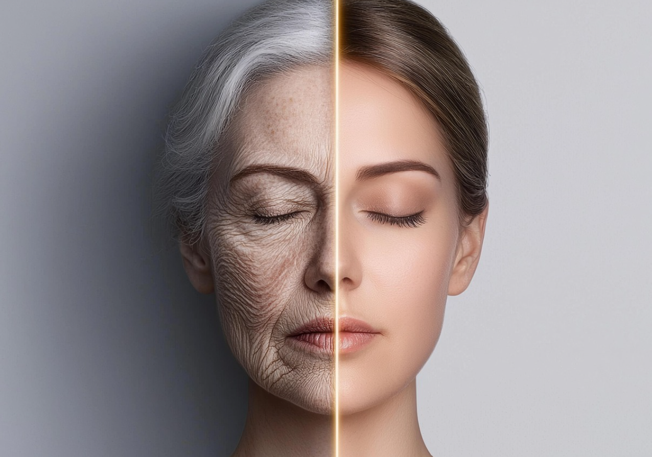 꾸준한 자기 관리 노화피부 관리