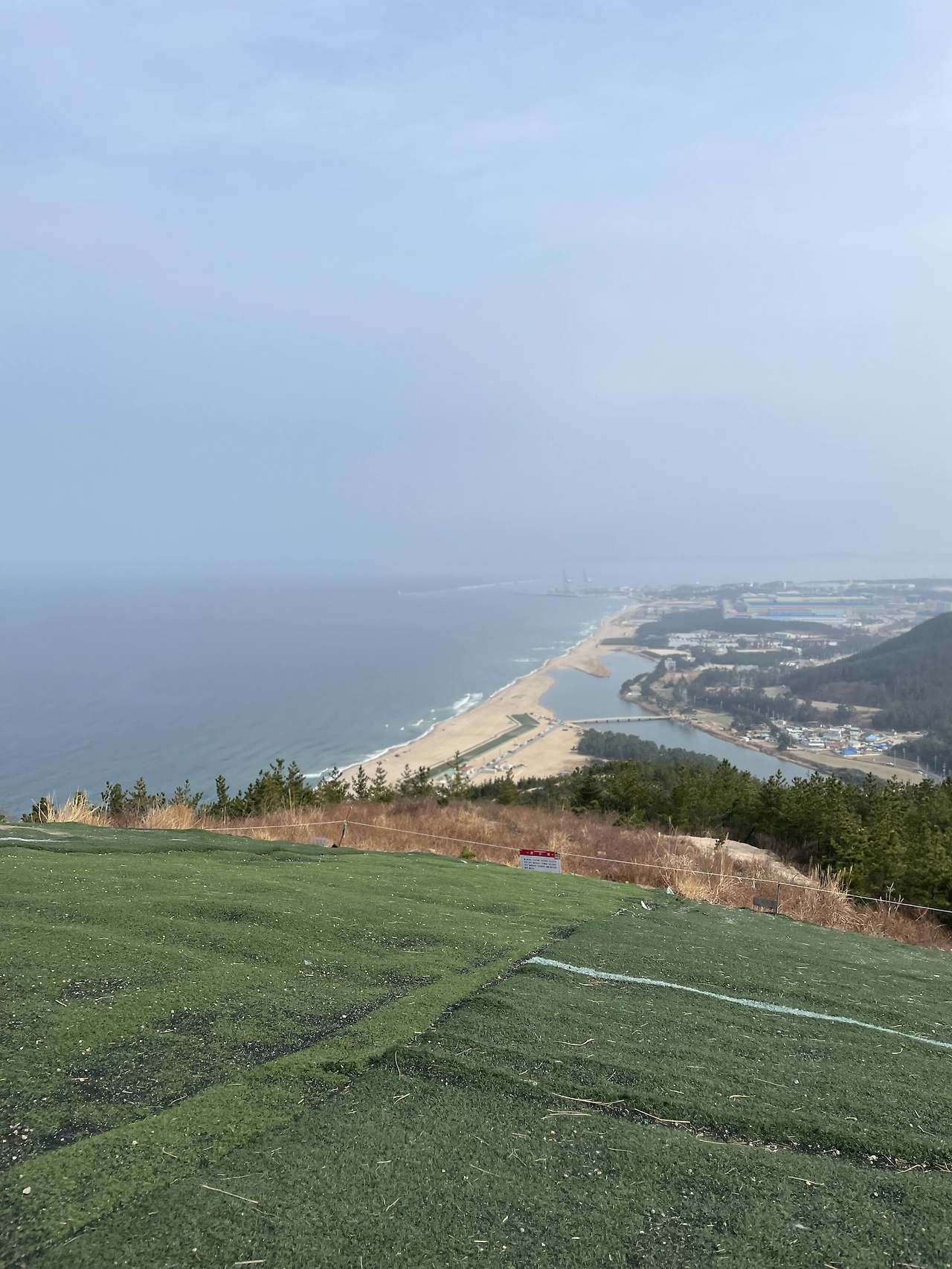 포항 곤륜산 활공장