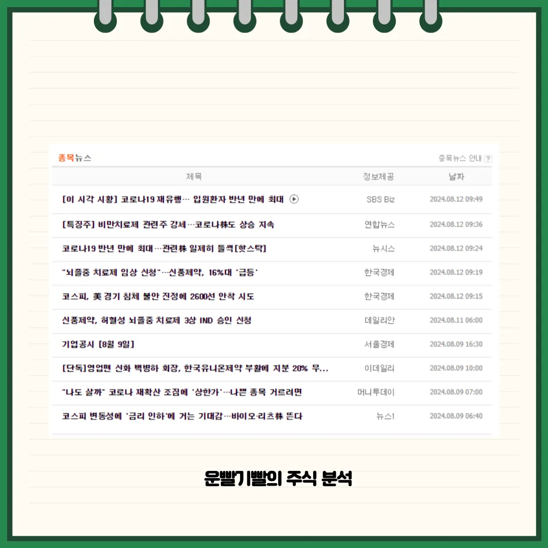 신풍제약 뉴스
