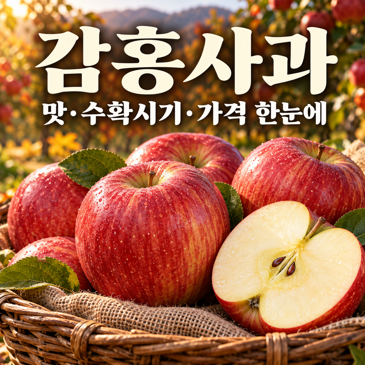 감홍사과 정보
