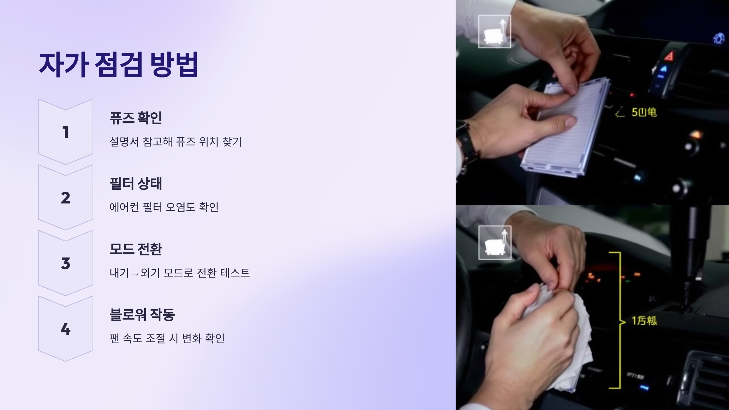 자가 점검 방법