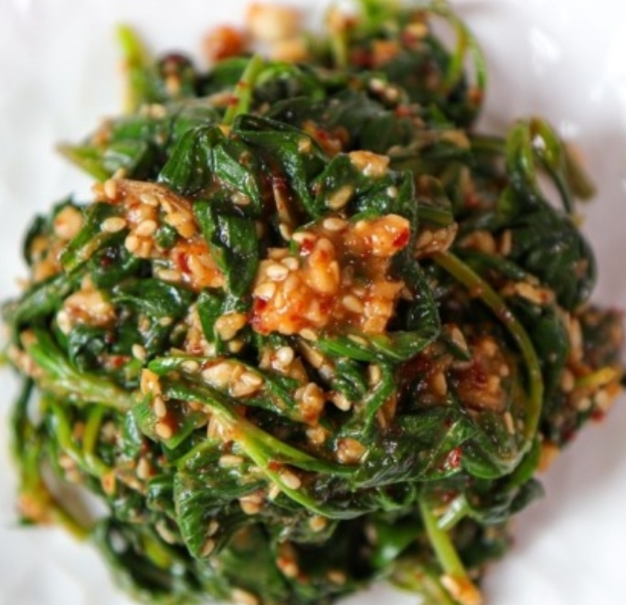 망초대 나물 무침