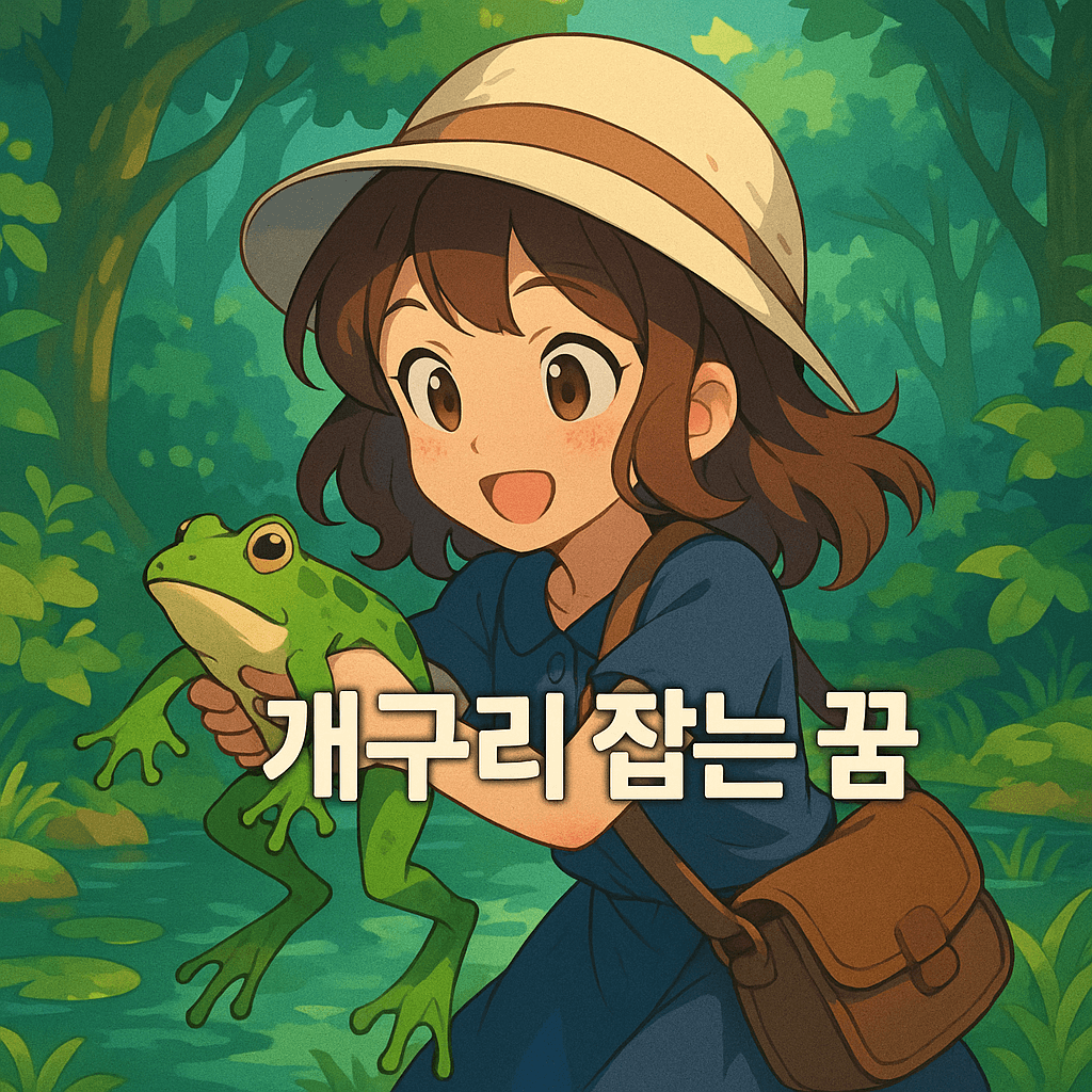 개구리 잡는 꿈