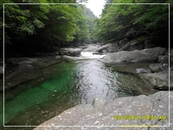 올 여름 무더위 피서지 지리산 뱀사골 계곡(전라도 #1)