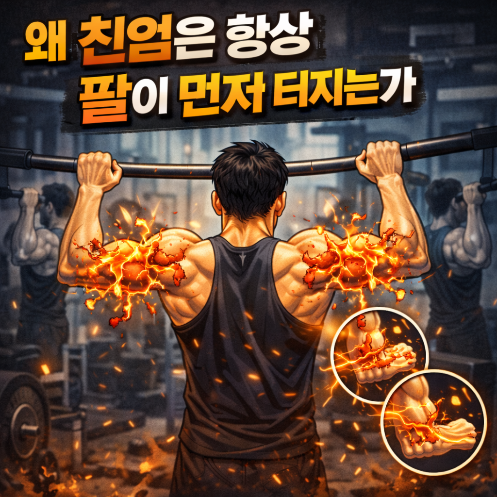 왜 친업은 항상 팔이 먼저 터지는가