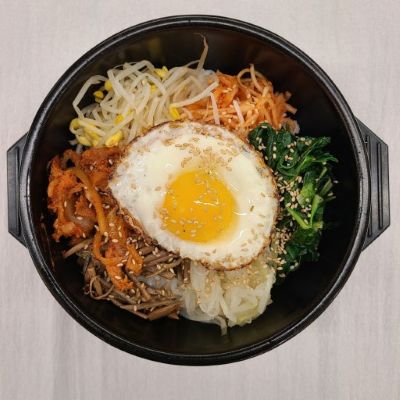 나물 비빔밥 사진