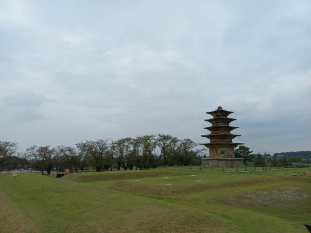 익산 백제왕궁 박물관 / 왕궁리 유적 늦여름 전경