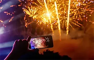 여의도불꽃축제 불꽃 장면 12