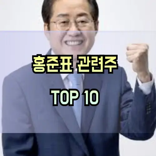 홍준표-관련주