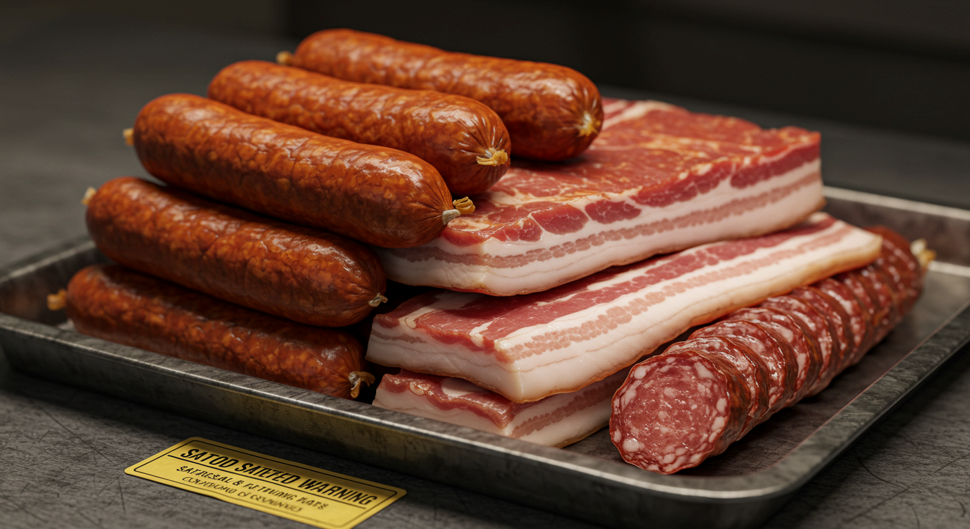 소시지&amp;#44; 햄 같은 가공육은 전립선암과 관련된 연구도 있어요.