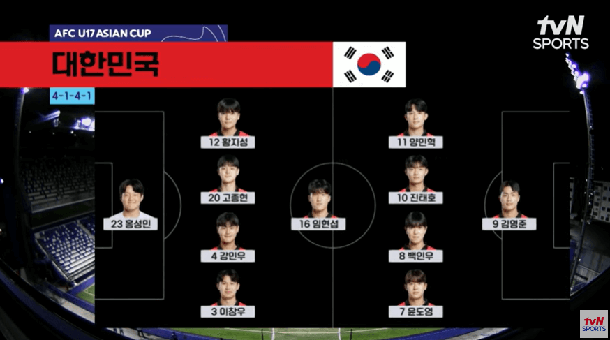 U17한국우즈베키스탄경기