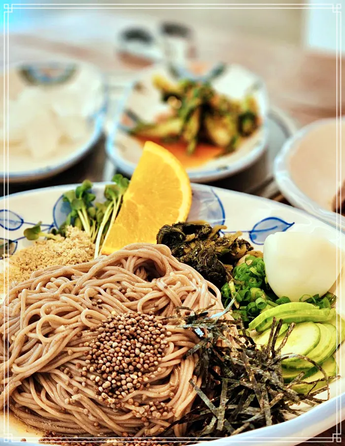 남양주, 팔당댐, 와부 맛집 주문 즉시 자가제면! 식감 신세계, 들기름 막국수
