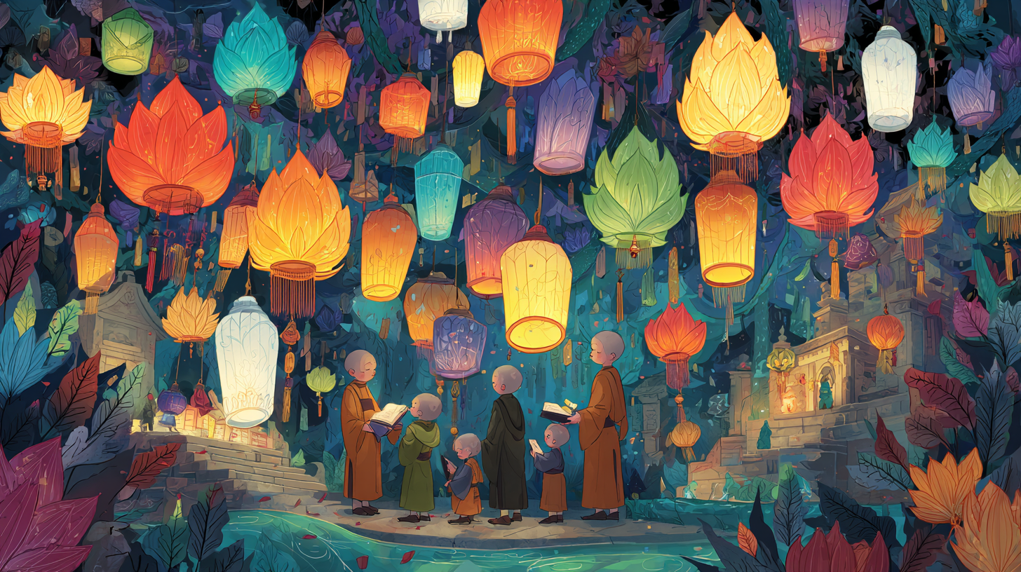 사찰 연등 의미