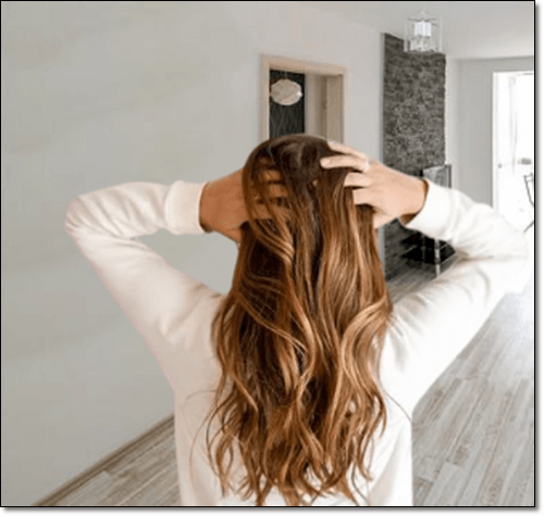 두피가 가려운 여성