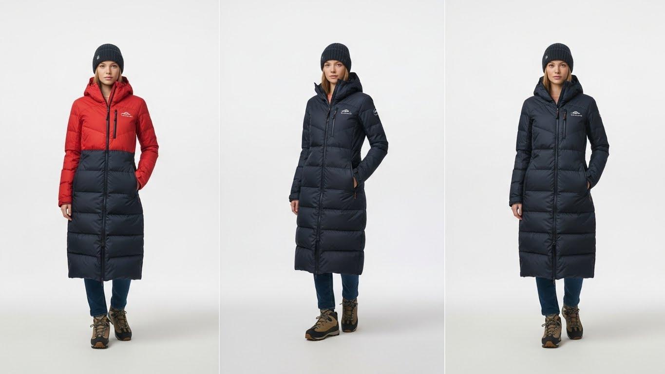 아이더 여성 롱패딩