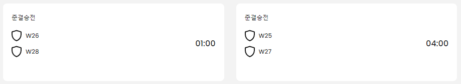 준결승전-8월6일