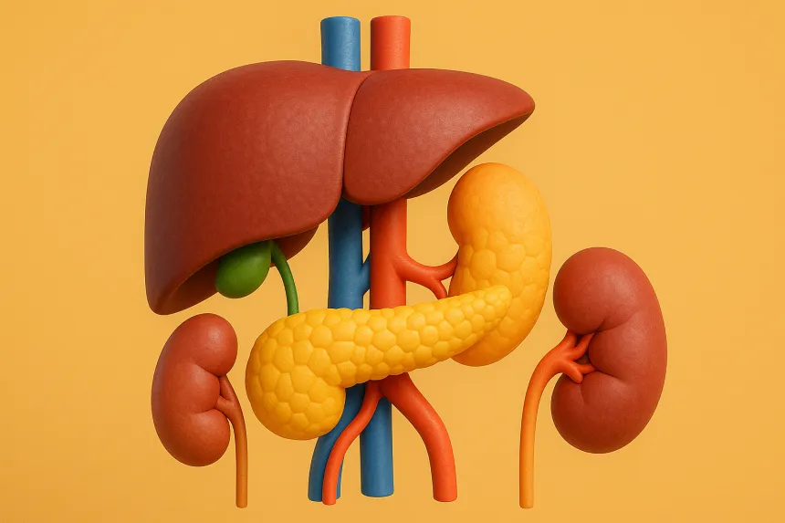 복부 초음파로 확인할 수 있는 여러 장기들