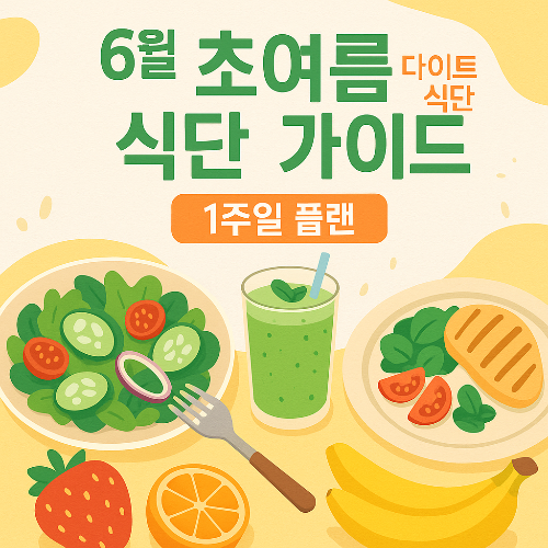 초여름 맞춤 다이어트 식단