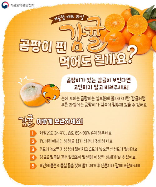 귤보관방법