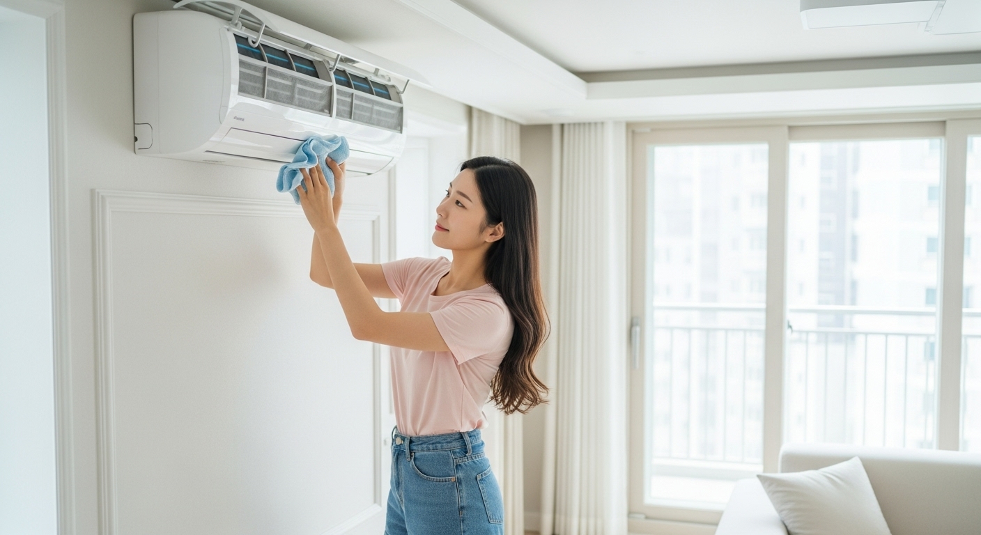 구형 스탠드·벽걸이형 에어컨은 분해/살균/건조/곰팡이 제거까지 포함 15~20만원(2025년 기준).
신형 프리미엄 모델은 기본 청소로 충분한 경우가 많아, 필터 교체·냉매 점검 포함 전용 관리 서비스에 5~15만원 선이 일반적입니다. 청소 전 반드시 전기차단, 사전날 물청소(내부 젖음 방지), 서비스센터 공식 인증여부 확인 등 체크가 필요합니다.