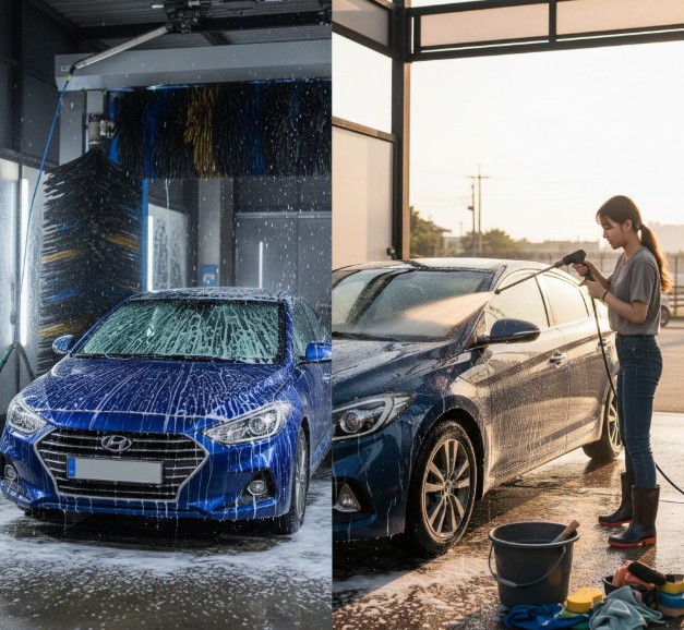 셀프세차 vs 자동세차 (차이, 비교, 추천) 이미지