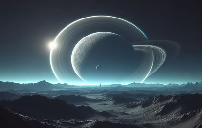 외계행성 상상 이미지