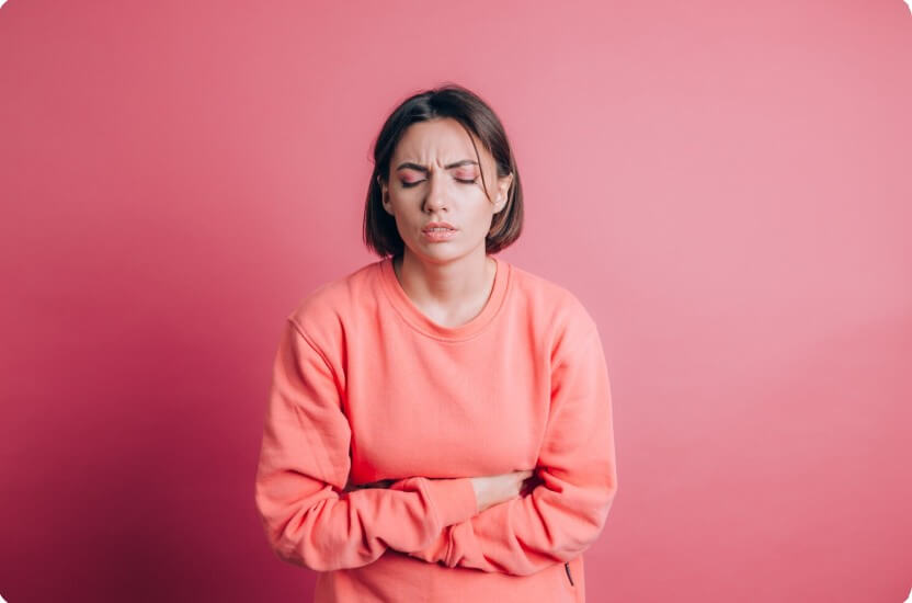 췌장암으로 인한 복부 통증