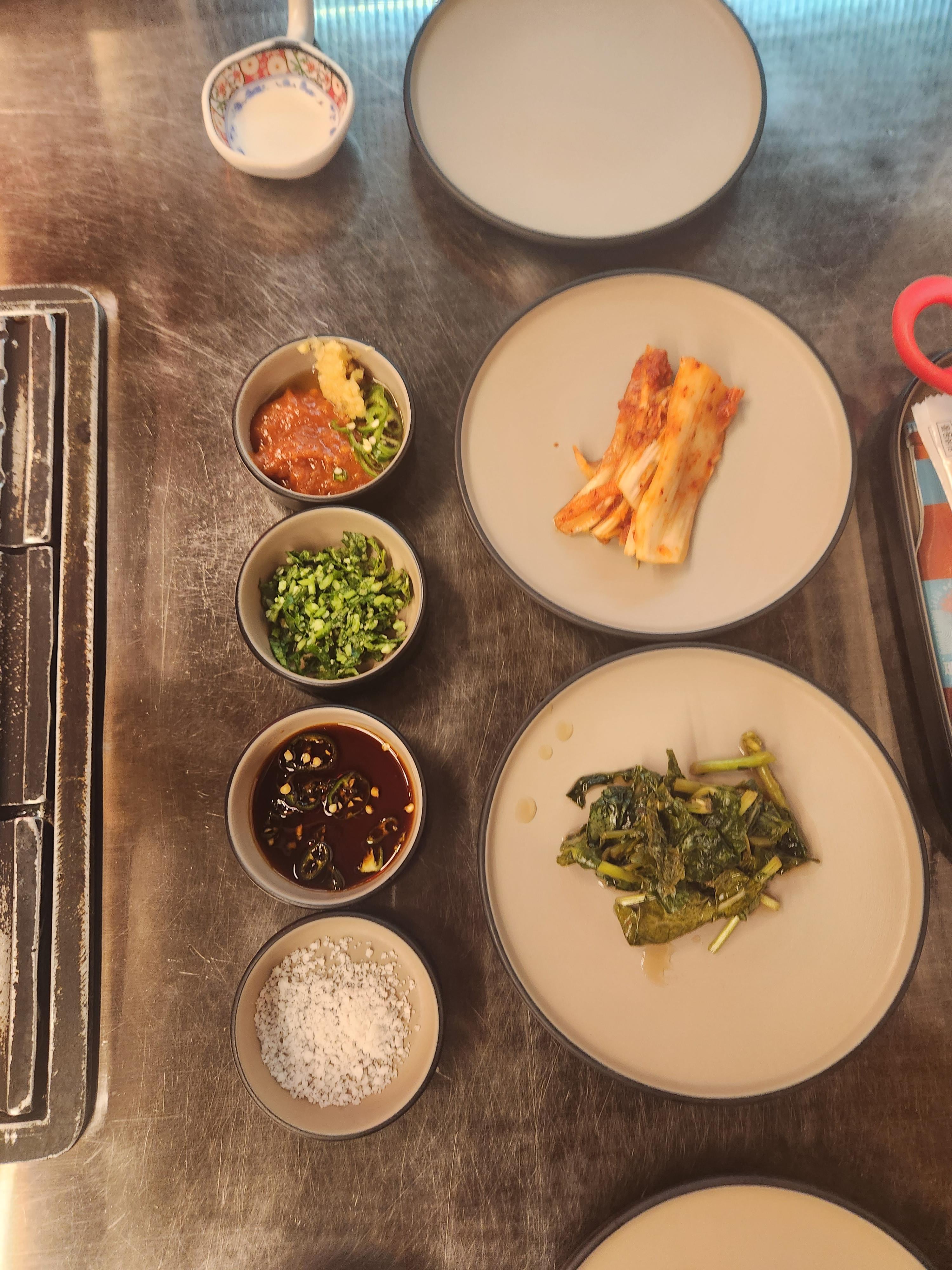 고기장 밑반찬