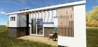 체류형 쉼터 3D 조감도와 정품 FF판넬 시공 과정_34