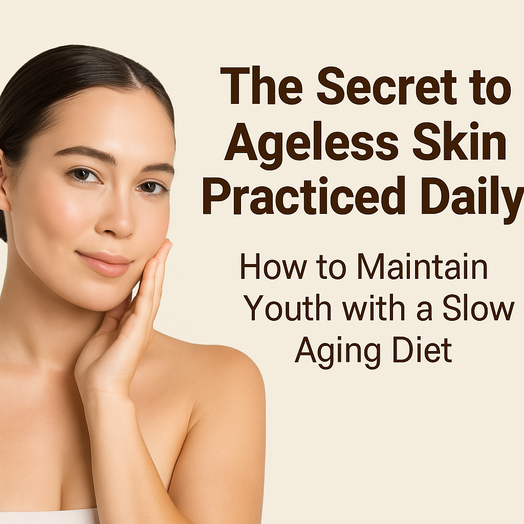 식사법으로 동안 피부 비결