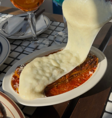 치즈 폭포 라자냐