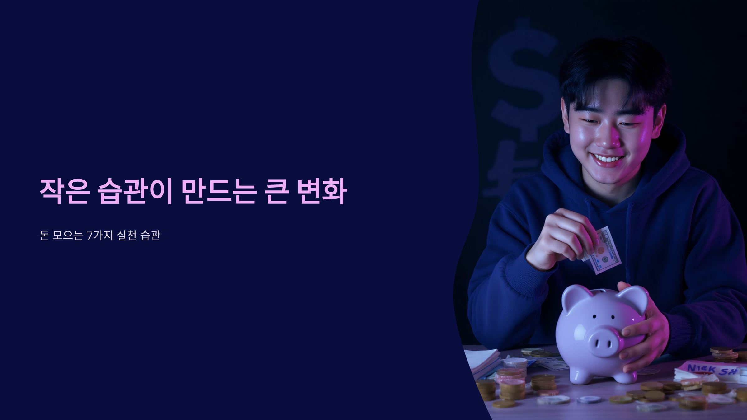 돈이 새지 않는 집의 5가지 습관