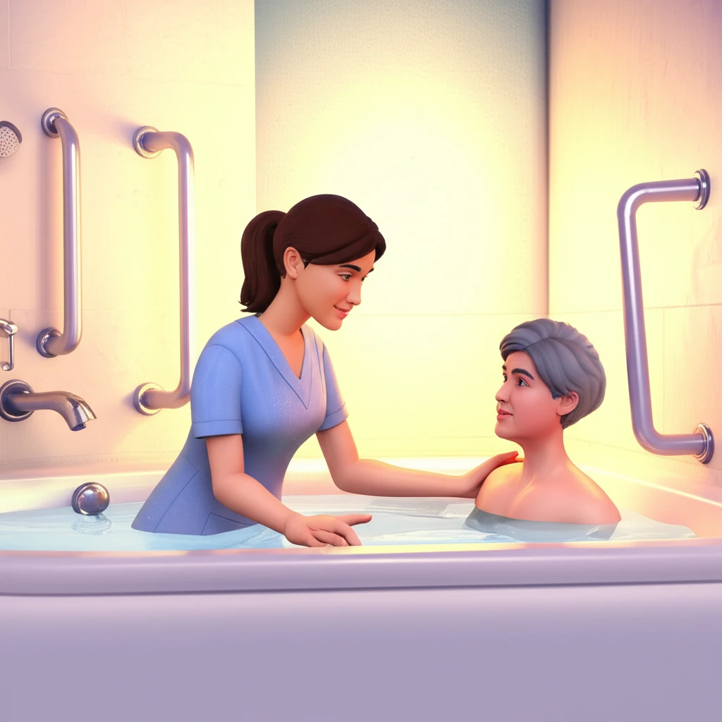 어르신을 위한 방문목욕 서비스: 신청..