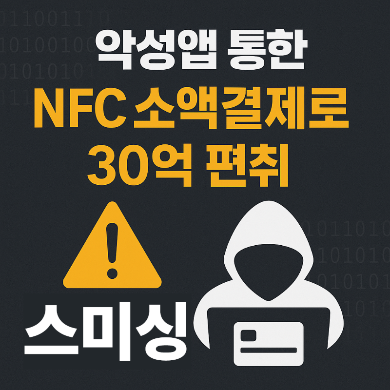 악성앱 통한 NFC 소액결제로 30억 편취…스미싱 신용카드 사기단 검거