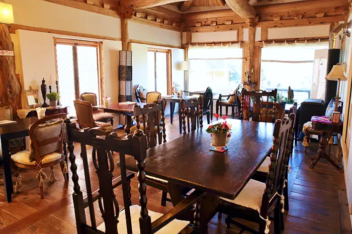 경북 청도 맛집 야생화 정원 한옥 카페 감말랭이 빙수 팥빙수