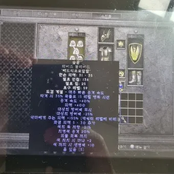 디아2 고뇌올으뜸 패이즈 고뇌 세팅 팁 효율_28