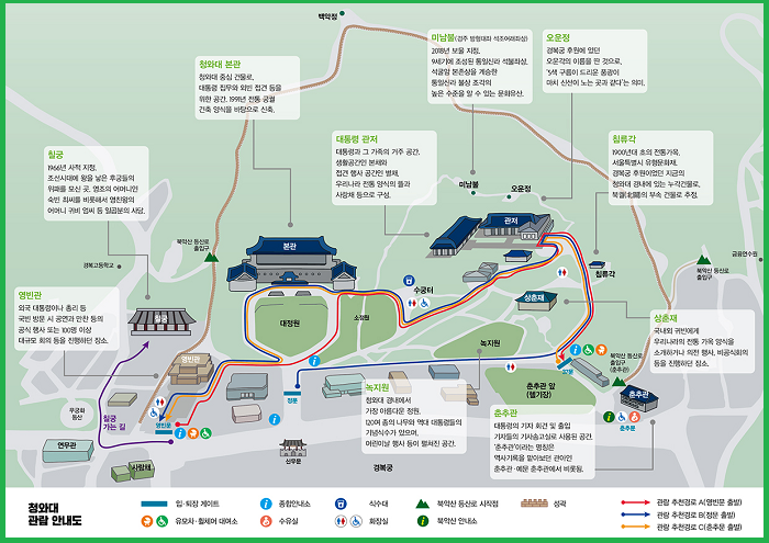 청와대관람주차 장
