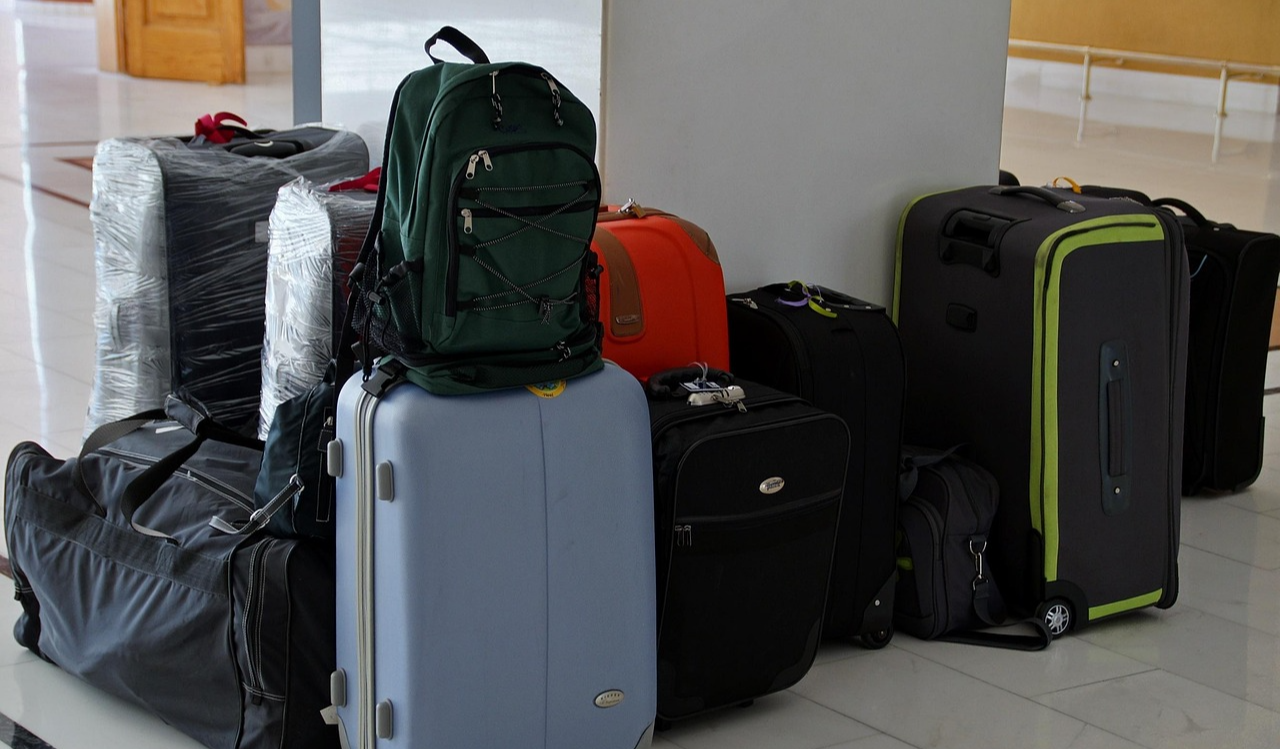 여행 가방 정리