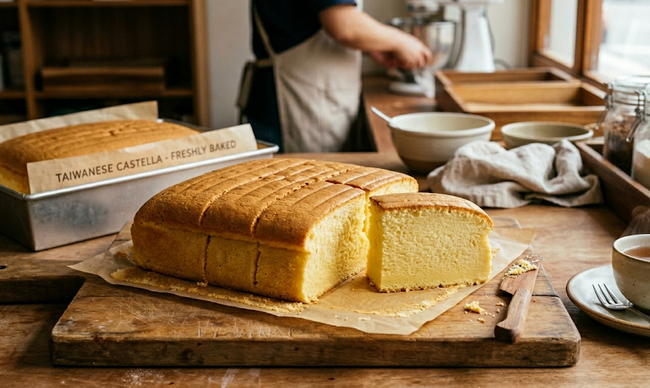 대만 카스테라 레시피 (머랭 만들기, 반죽 농도, 저온 중탕 굽기 핵심 정리)