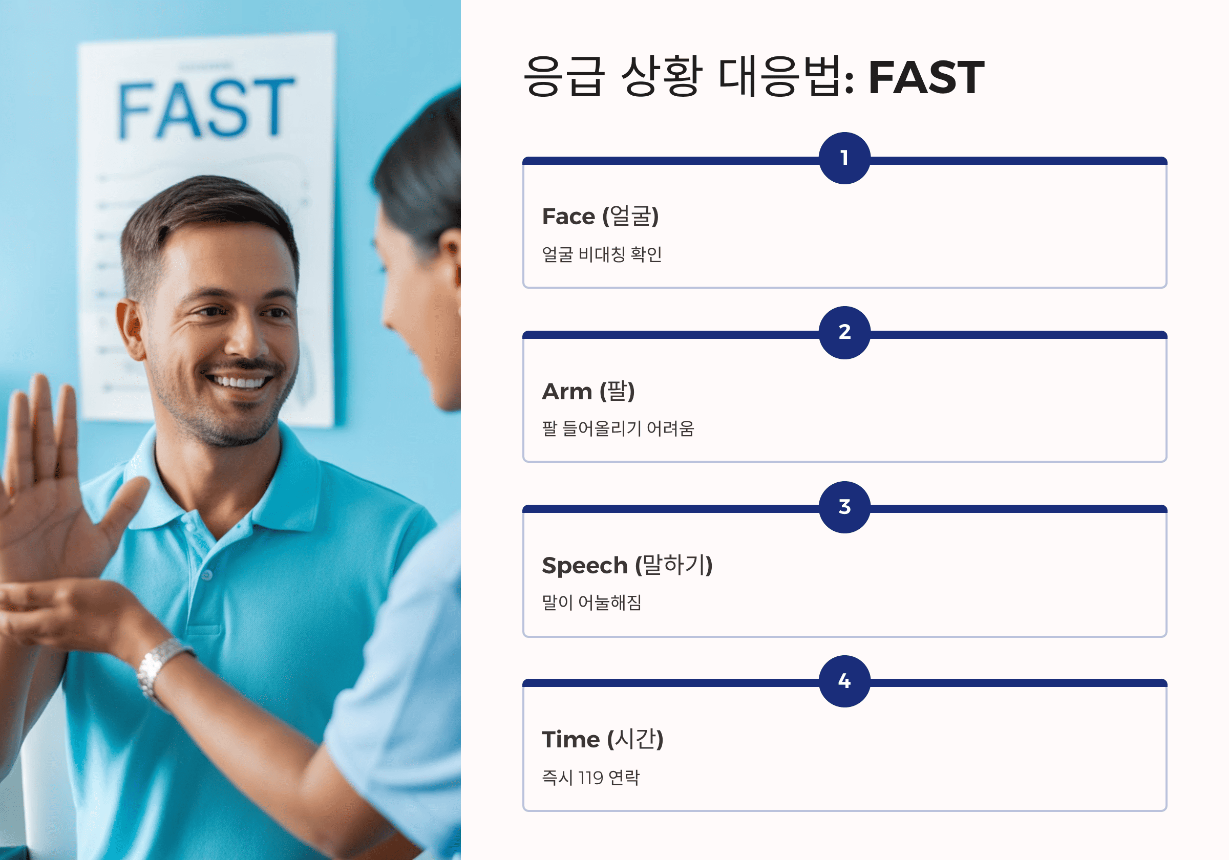 뇌졸중 사진입니다.